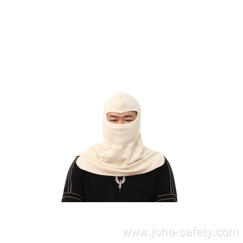 Black and white Flame retardant headgear